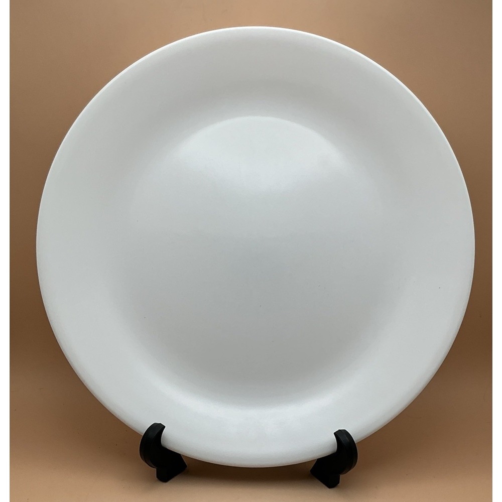Vintage Corelle Winter Frost White 10.25" Dinner Plates Set of 4-Vitrelle Glass